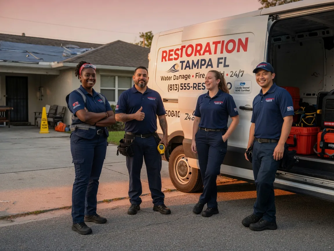 Water Damage Restoration company in Brownsboro, TX